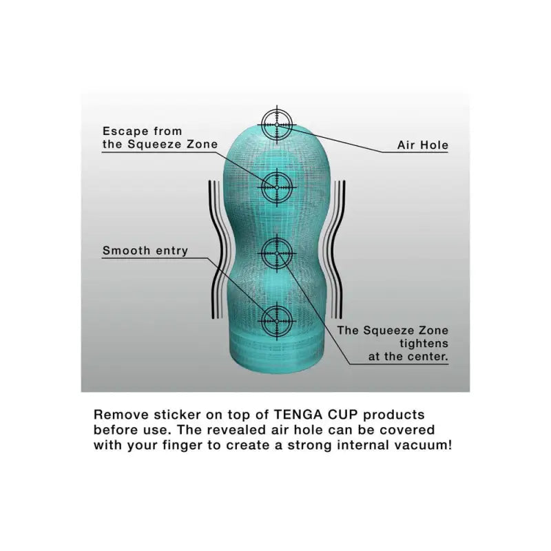 Experience Euphoria with Tenga Premium Original Vacuum Cup Extra Cool