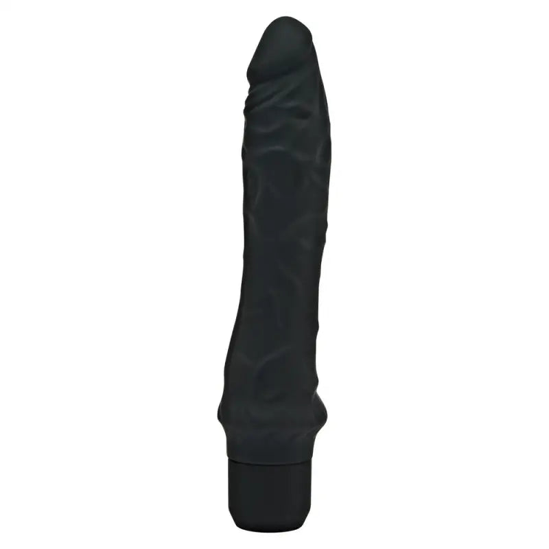 Experience Exhilaration with the Real Classic Silicone Vibrator Black