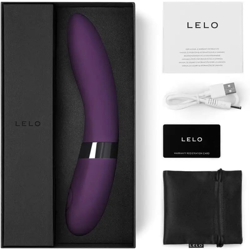 Experience Intense Pleasure with Lelo Elise 2 Vibrator Plum for Special Places