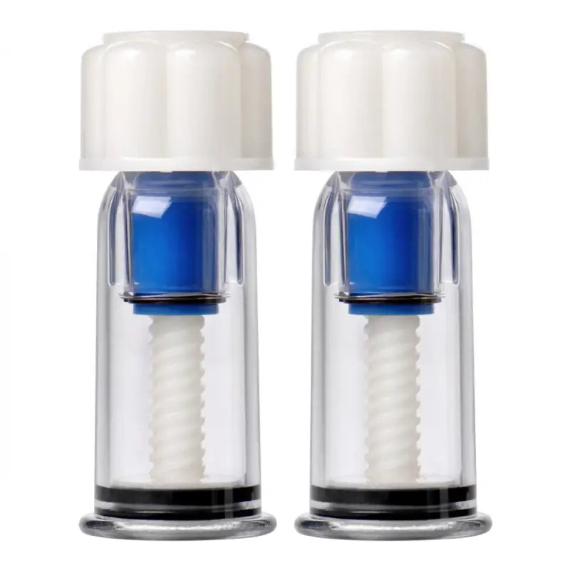 Experience Intense Pleasure with Size Matters Two Power Nipple Suckers