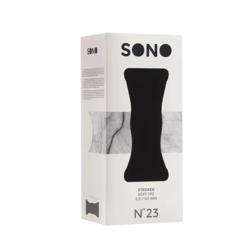 Experience Intense Pleasure with Sono No.23 Stroker Black Male Masturbator