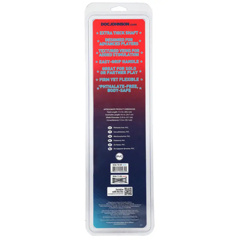 Experience Intense Pleasure with the 12 Inch Big Boy Dildo