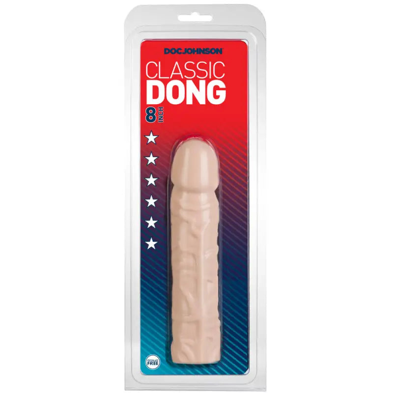 Experience Lifelike Sensation with Classic Dong 8 Inches Flesh Pink