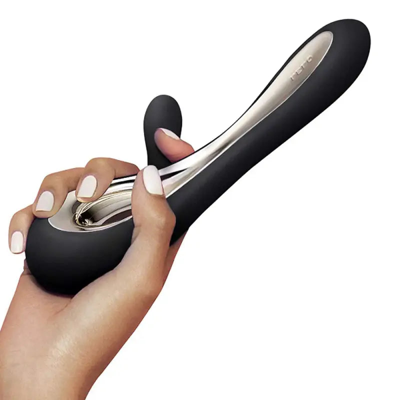 Experience Luxurious Pleasure with the Lelo Soraya Dual Rabbit Vibrator Black