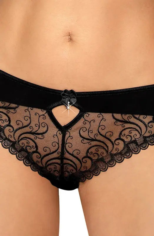 Experience Luxury with Roza Anuk Black Briefs in Refined Comfort
