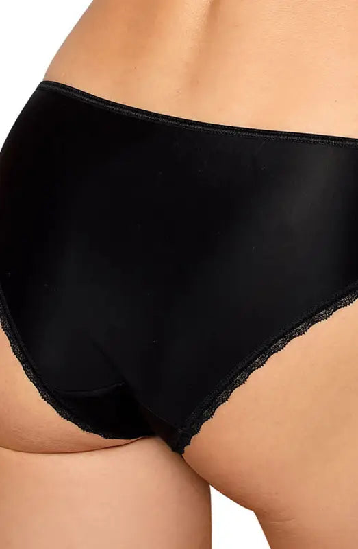 Experience Luxury with Roza Anuk Black Briefs in Refined Comfort