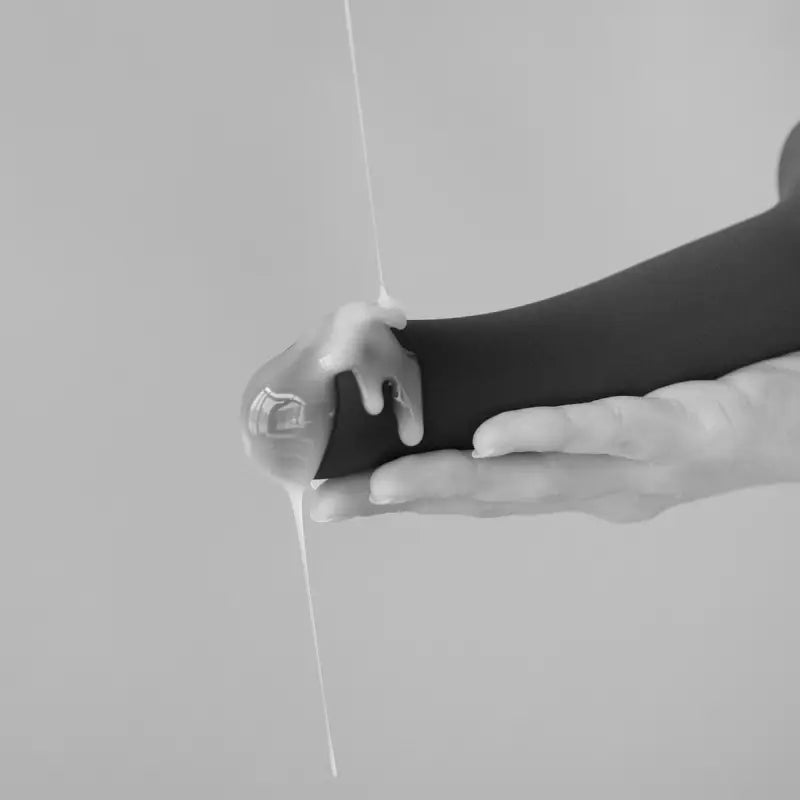 Strap On Me - Squirting Cum Dildo Semi-Realiste Black - L