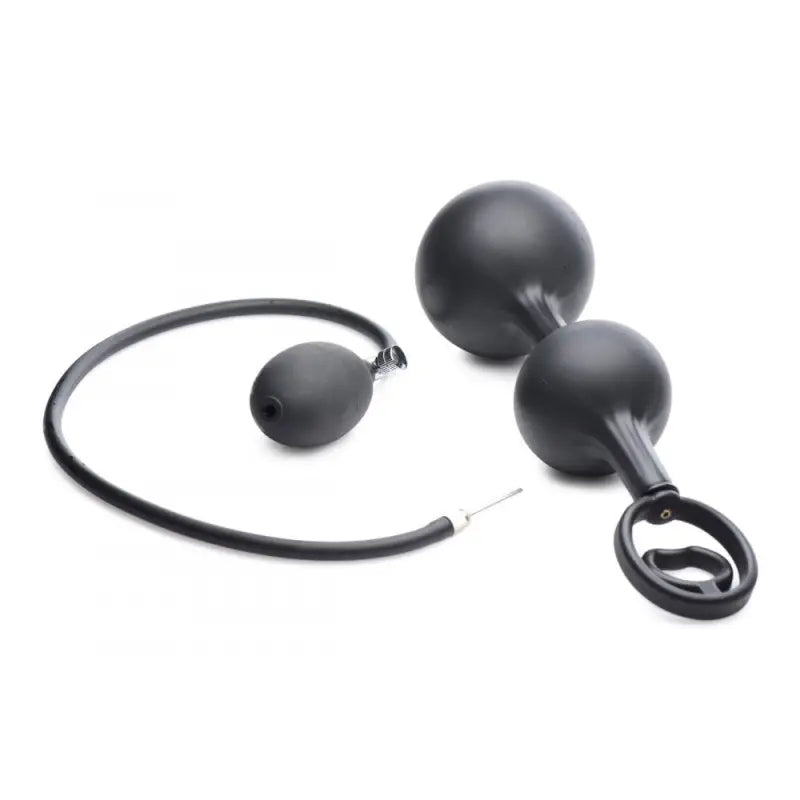 Experience Pleasure with Master Series Devils Rattle Inflatable Anal Plug
