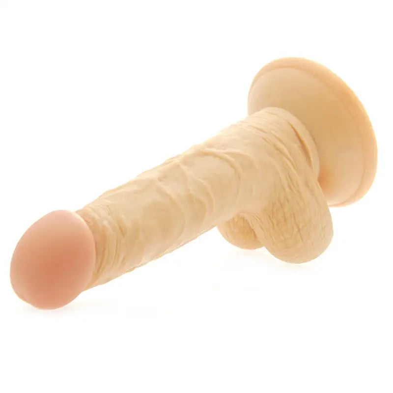 Experience Pleasure with the 6 Inch Realistic Dong and Suction Cup Base