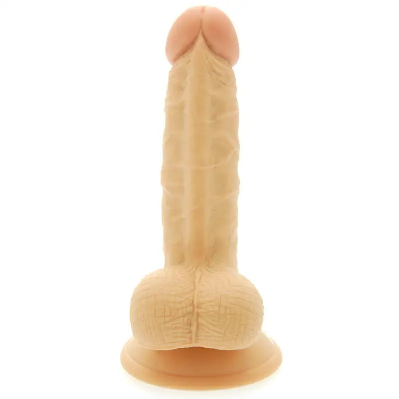 Experience Pleasure with the 6 Inch Realistic Dong and Suction Cup Base