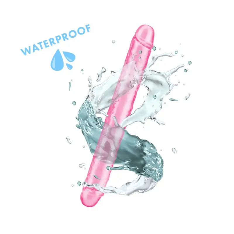 Experience Pleasure with the Me You Us Ultra Double Dildo 12 Inches Pink
