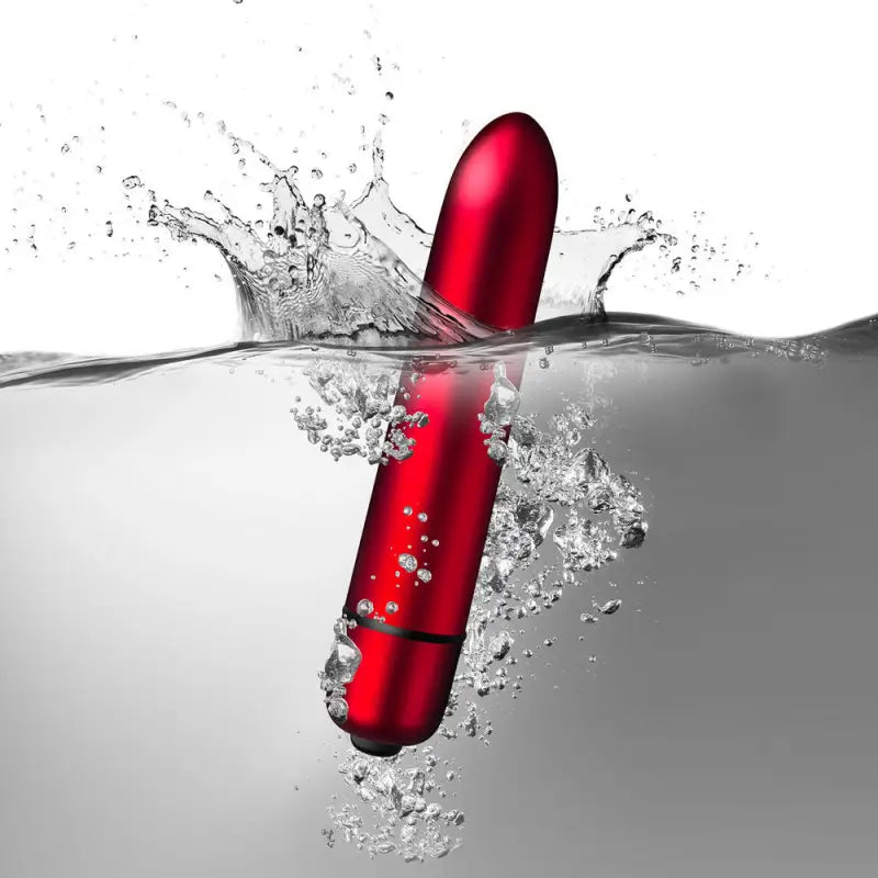 Experience Pure Bliss with the Scarlet Velvet 90mm Bullet Vibrator