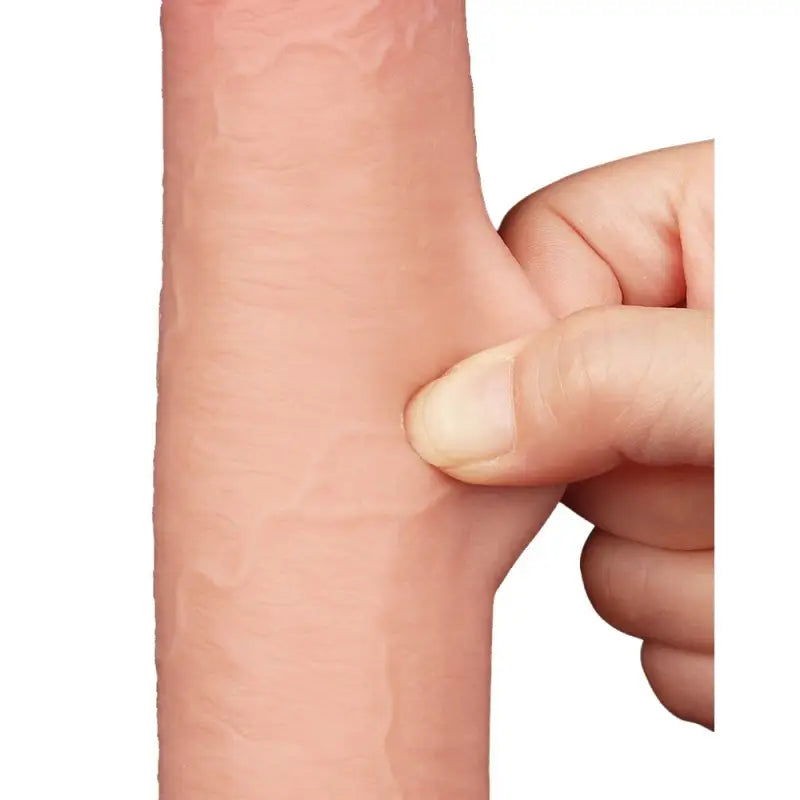 Experience Realism with the Lovetoy Sliding Easy Bend Skin Dildo