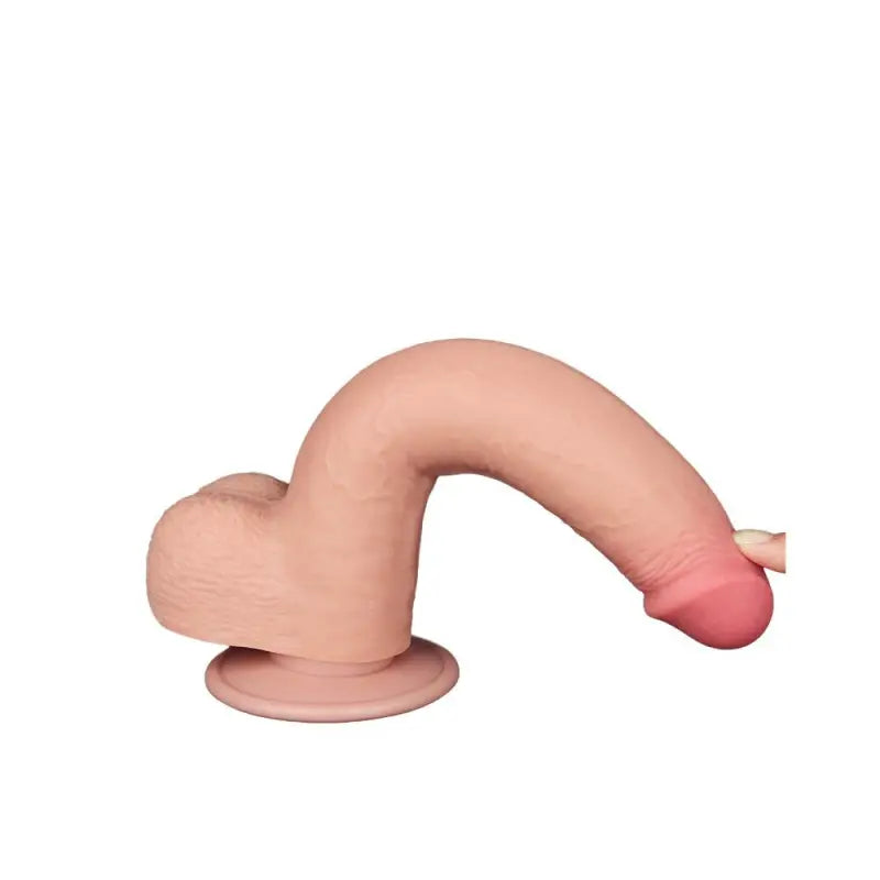 Experience Realism with the Lovetoy Sliding Easy Bend Skin Dildo