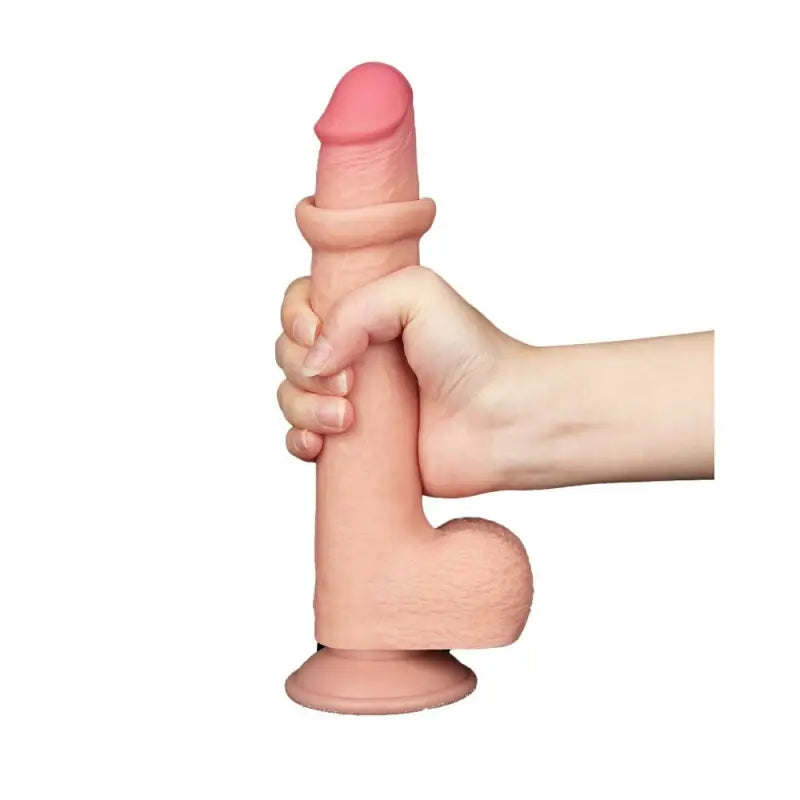 Experience Realism with the Lovetoy Sliding Easy Bend Skin Dildo
