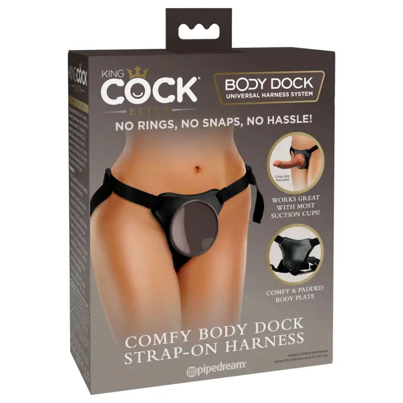 Experience the King Cock Comfy Body Dock Strap for Unmatched Pleasure