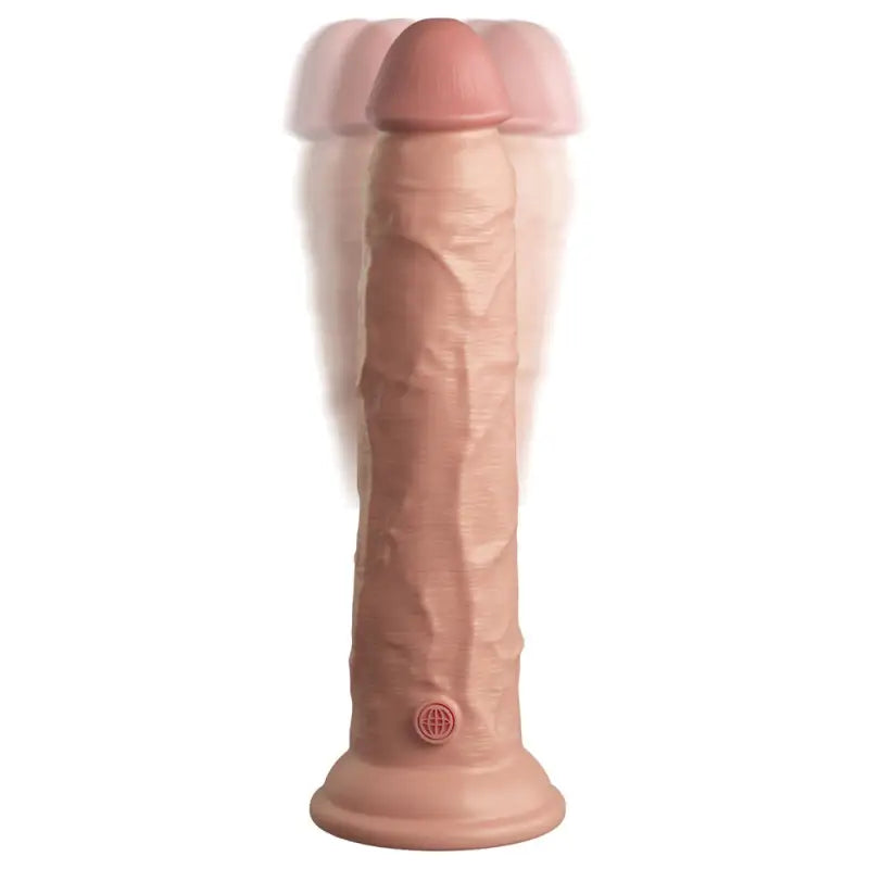 Experience the King Cock Elite 9 Inch Dual Density Vibrating Pleasure