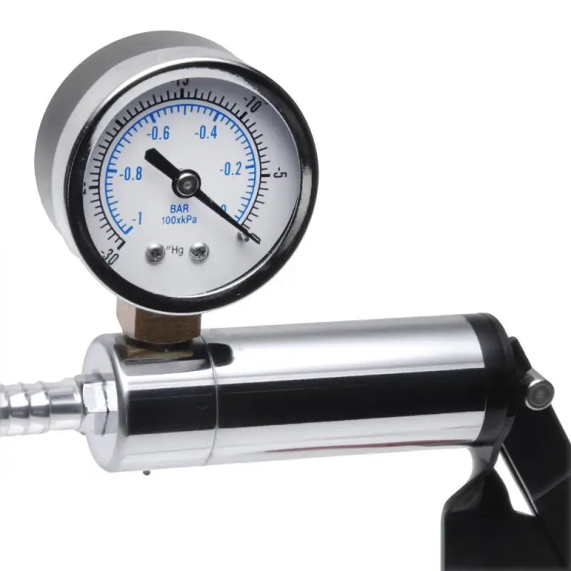 Experience Thrills with Size Matters Deluxe Steel Hand Pump