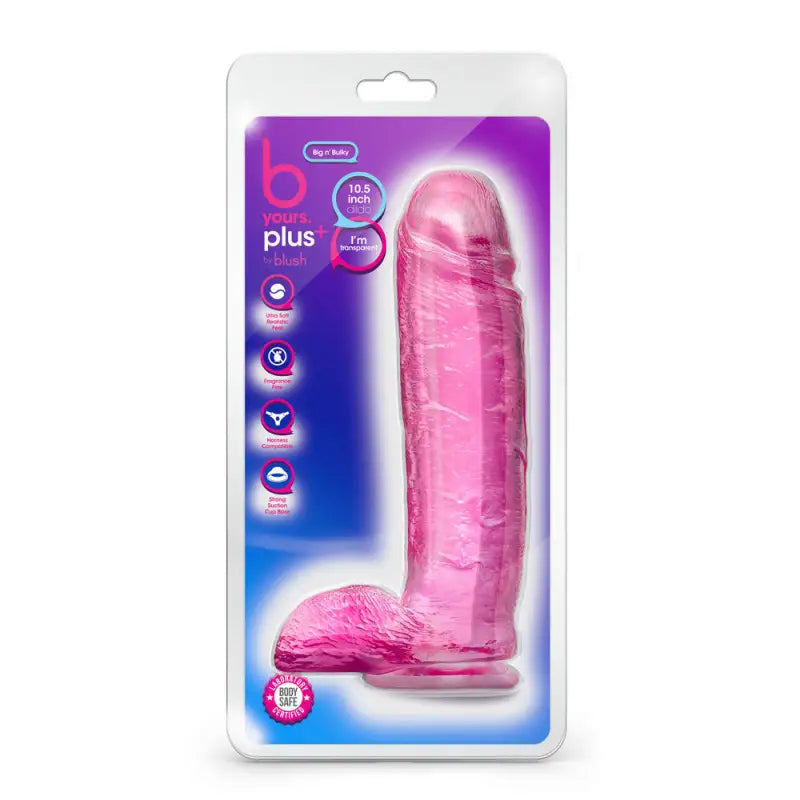 Experience Thrills with the 10.5 Inch Dildo Featuring Suction Cup Base