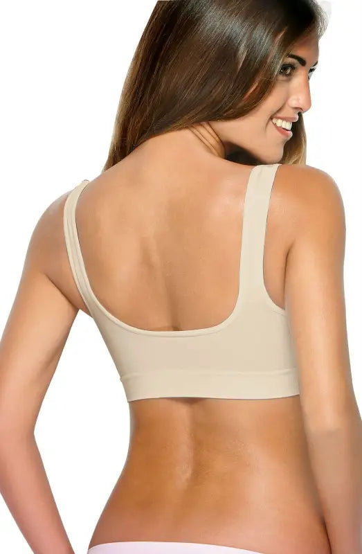 Experience Timeless Elegance with the Medium Support Bra’s Wide Straps Control