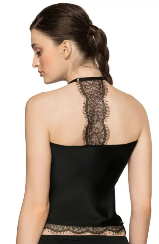 Experience Timeless Elegance with the Roza Sija Black Nightshirt