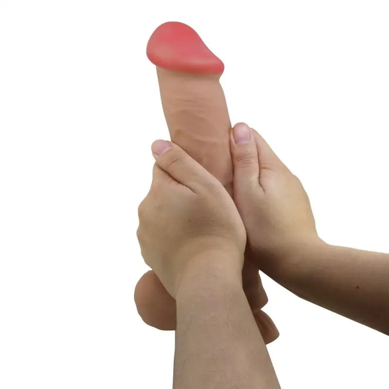 Experience True Sensation with Pretty Love Lisle Sliding Skin Dildo
