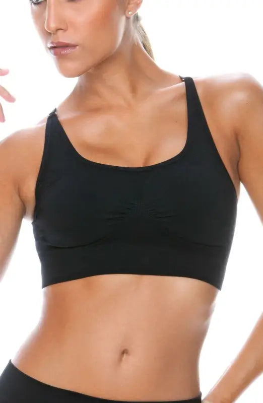 Experience Ultimate Comfort with Control Body Sports Bra Nero