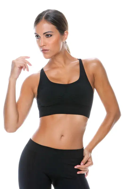 Experience Ultimate Comfort with Control Body Sports Bra Nero