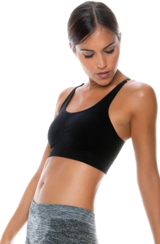Experience Ultimate Comfort with Control Body Sports Bra Nero