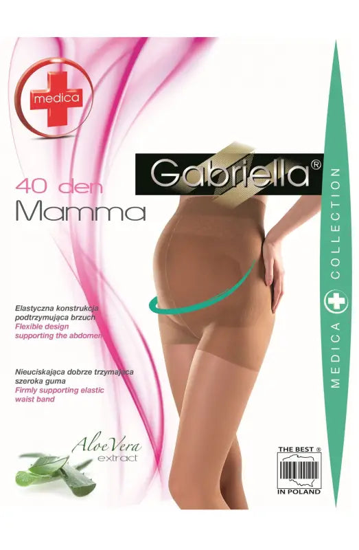 Experience Ultimate Comfort with Gabriella Classic Mamma Tights for Pregnant Women