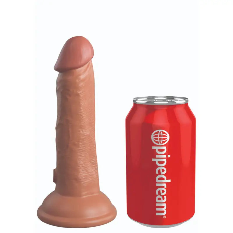 Experience Ultimate Pleasure with King Cock Elite Dual Density Vibrating Cock