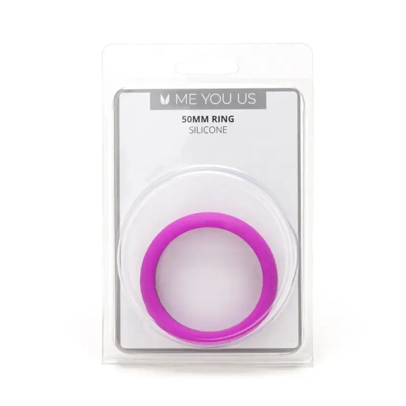 Experience Ultimate Pleasure with Me You Us Silicone 50mm Ring