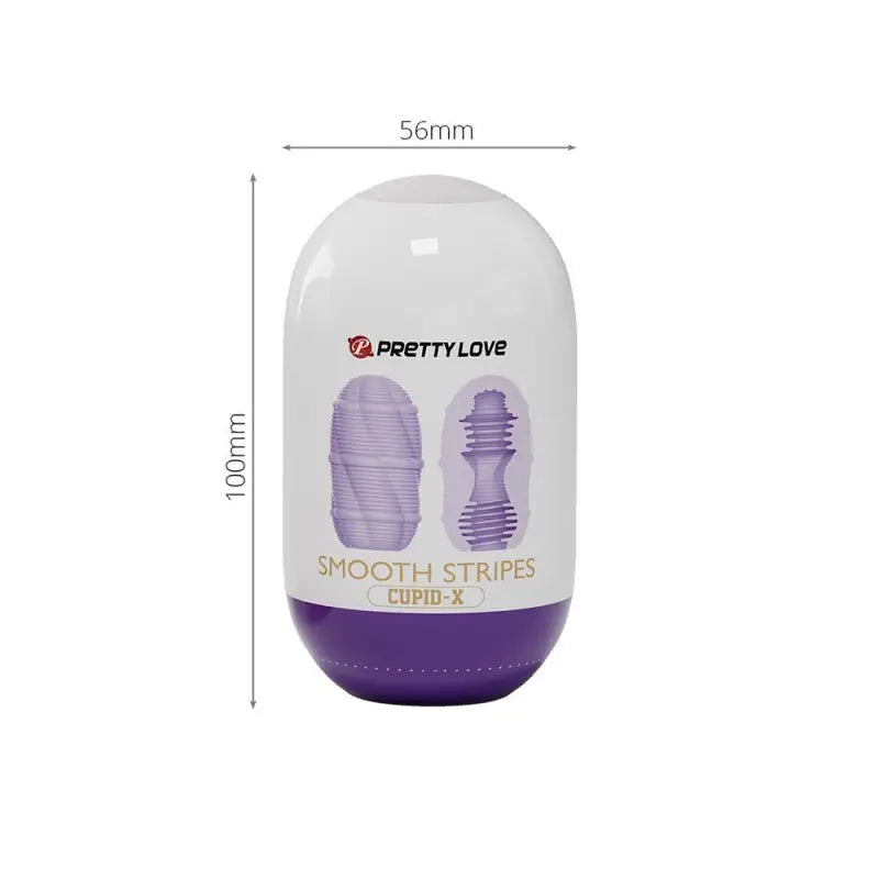 Experience Ultimate Pleasure with Pretty Love Cupid X Smooth Stripes Masturbator