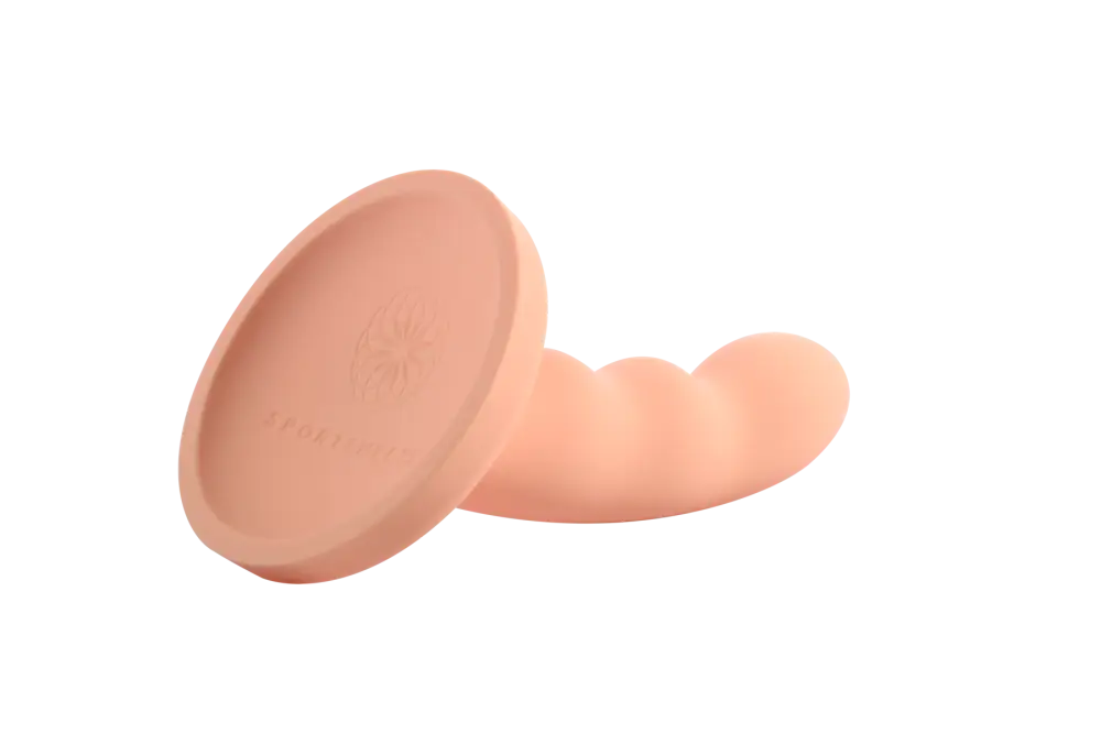 Sportsheets Merge Collection - Ren - 6" Solid Silicone G-Spot Dildo
