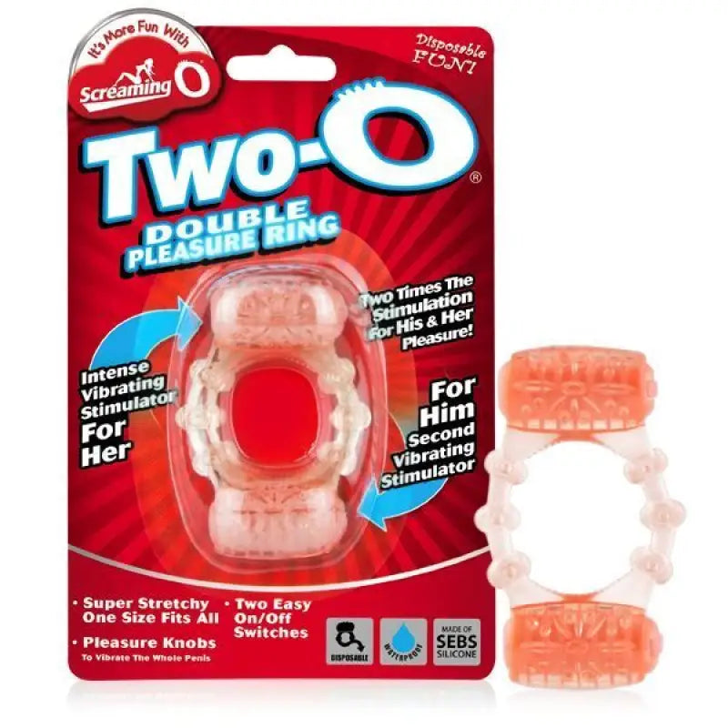 Experience Ultimate Pleasure with Screaming O TwoO Vibrating Cock Ring