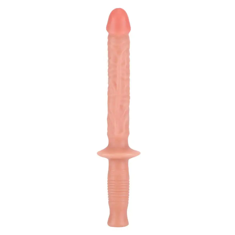 Experience Ultimate Pleasure with the 14.5 Inch Flesh Pink Manhandler