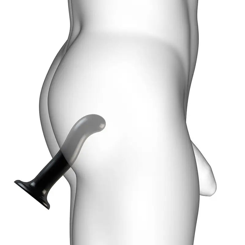 Experience Ultimate Pleasure with the XLarge Black Curved Dildo