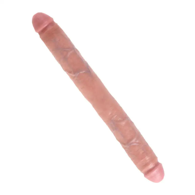 Experience Unmatched Pleasure with King Cock 16 Inch Thick Double Dildo Flesh