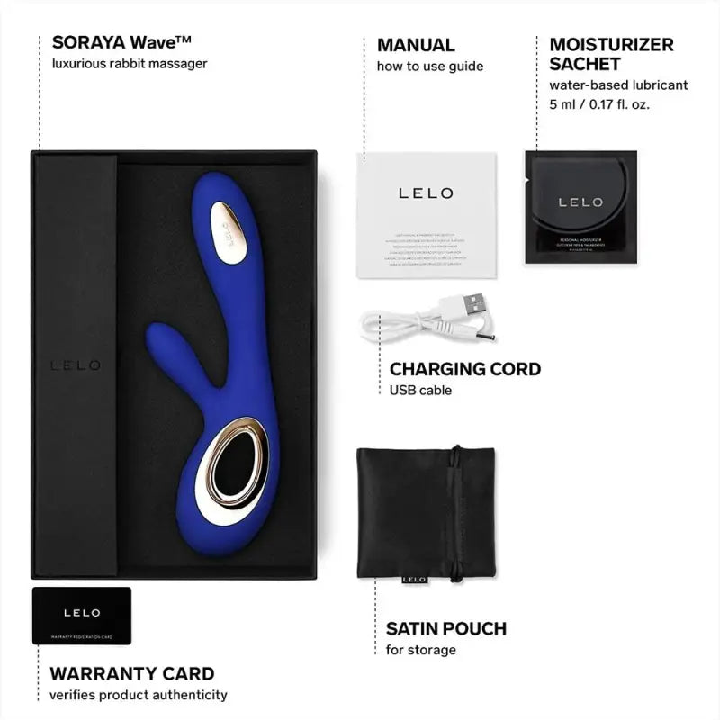 Experience Unmatched Pleasure with Lelo Soraya Wave Dual Action Vibrator