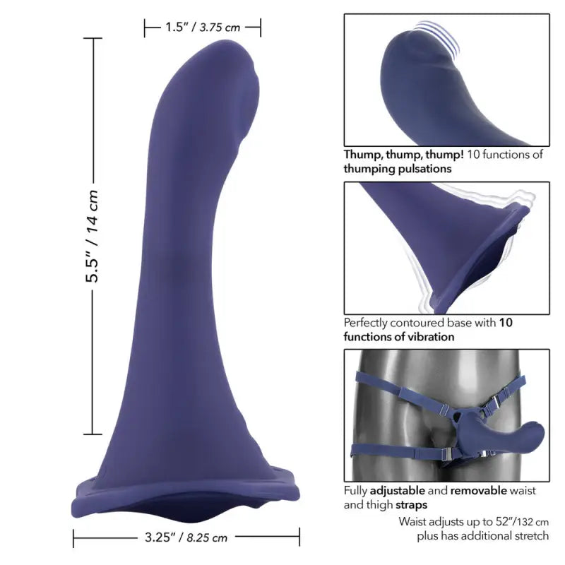 Experience Unmatched Pleasure with the Royal Harness Me2 Thumper Strap