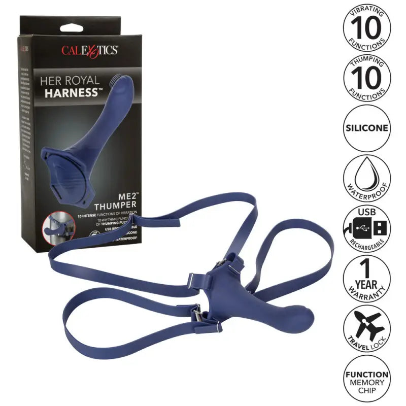 Experience Unmatched Pleasure with the Royal Harness Me2 Thumper Strap