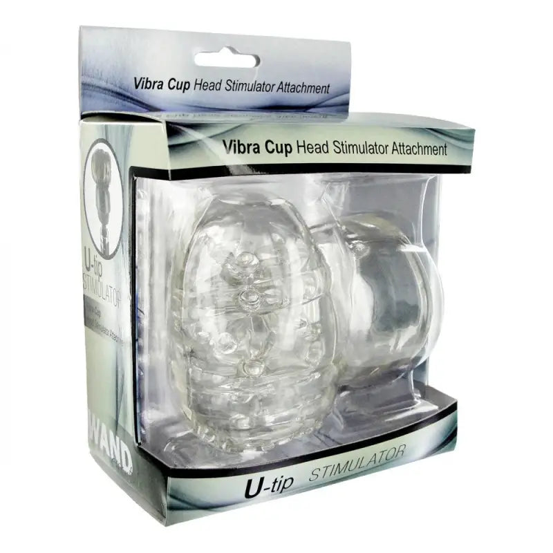 Experience Unmatched Pleasure with the Vibra Cup Wand Attachment