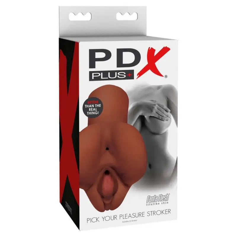 Experience Unmatched Satisfaction with the Realistic Pleasure Stroker Flesh Brown