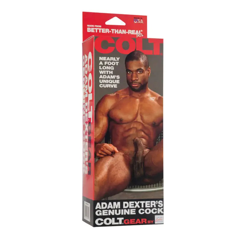 Experience Unmatched Sensation with Colt Adam Dexters Realistic Cock