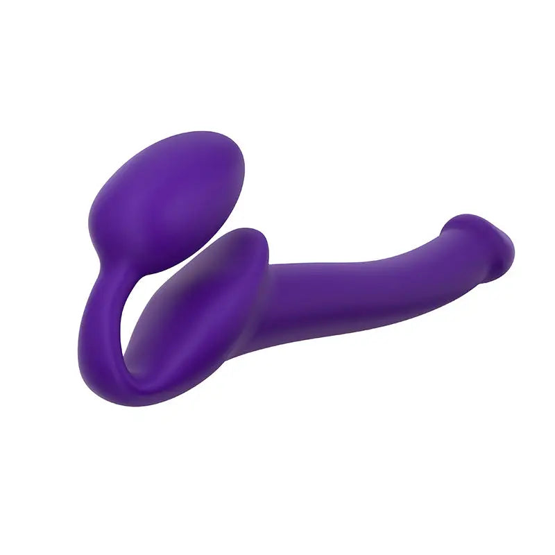 Strap On Me - Semi-Realistic Bendable Strap-On Purple - S