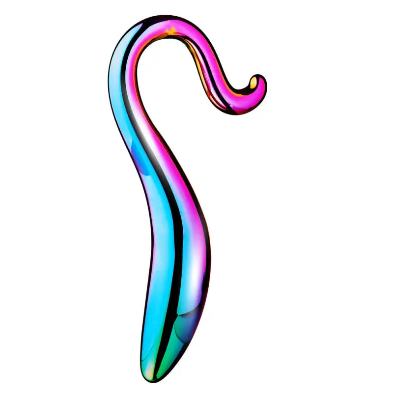 Glamour Glass Elegant Curved Dildo Made from Borosilicate Glass