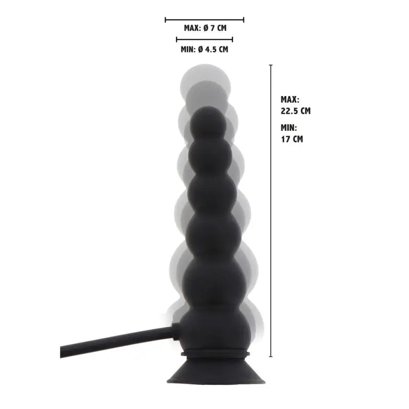Hidden Desire Extreme Inflatable Suction Base for Ultimate Pleasure