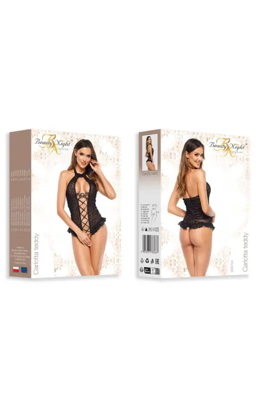 Ignite Passion with Beauty Night BN6704 Carlotta Crotchless Teddy