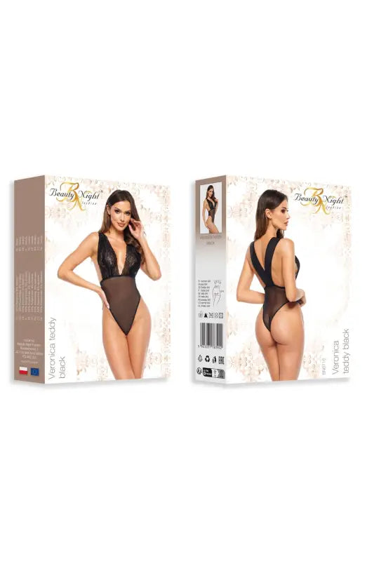 Ignite Passion with the Beauty Night BN6716 Veronica Teddy Black