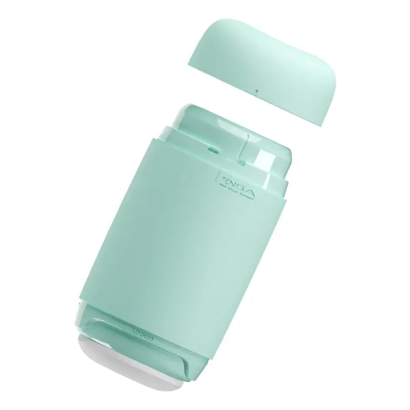Indulge in Bliss with the Tenga Puffy Mint Green Masturbator